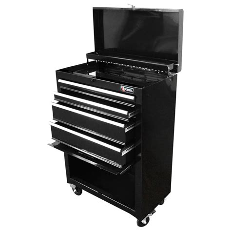 excel 22 steel roller cabinet|Excel 4 Drawer Roller Tool Chest .